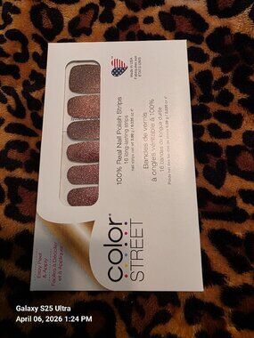 Color Street Nail Polish Strips NEW Bronze Age